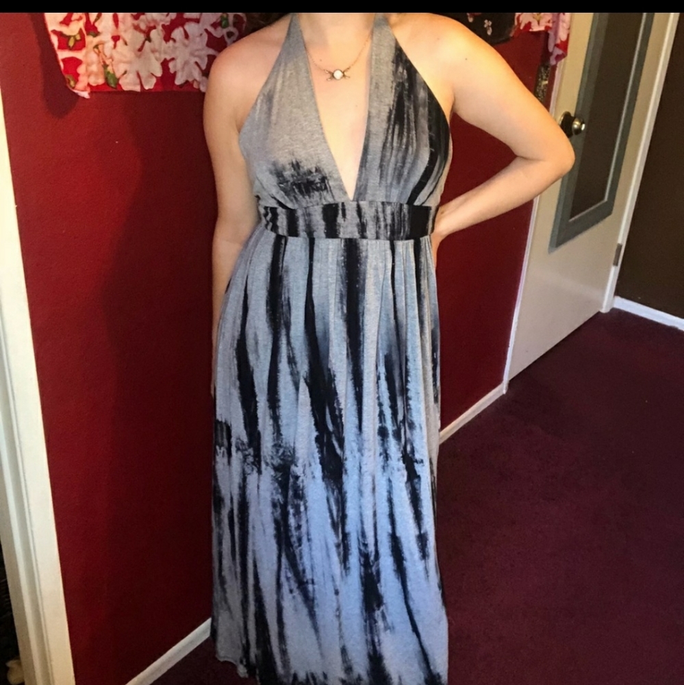 Halter Top Tie Dye Dress